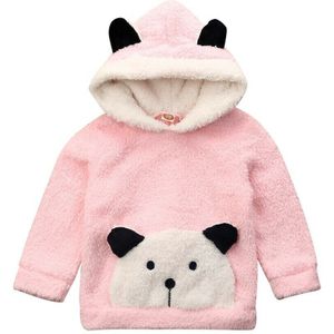 Warme Winter Warm Peuter Baby Jongen Meisje Faux Fur Fleece Sweatshirt Hoodies Kleding