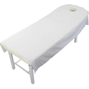 190Cm Massage Tafel Couch Cover Gezicht Gat Laken Protector Cosmetische Bed Schoonheid Blad Voor Salon Spa Voetverzorging winkel 6 Kleuren