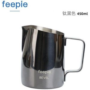 Feepie Bevel Rvs Melk Opschuimen Jug Espresso Koffie Mok Pitcher Barista Craft Koffie Cappuccino Kopjes Latte Pot