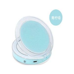 Touch Sensor Led Make-Up Spiegel Usb Opladen Vouwen Decoratieve Spiegel Mini Draagbare Ingebouwde Batterij Nacht Spiegel A10915