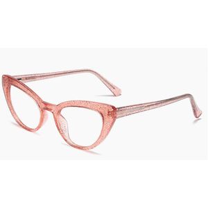 Vrouwen Mode Cat-Eye Vorm Stijlen Anti-Blue Ray Digitale Apparaat Bescherming Brillen Frame Voor Vrouwelijke Brillen Recept