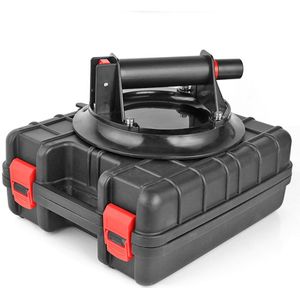 8 Inch Draagbare Vacuüm Zuignap Met Metalen Handvat Zware Lifter Voor Graniet Tegel Glas Handleiding Lifting Handling Gereedschap