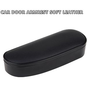 Universele Auto Deur Armsteun Zacht Leer Driver Arm Beschermende Pad Mat Interne Ondersteuning Organizer Auto Armsteun Kussen