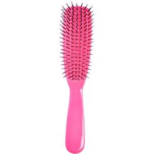Vrouwen Mannen Detangling Hair Brush Bal Getipt Anti-Statische Massage Hoofdhuid Verminderen Kroezen Nylon Haren Kam Salon Styling Tool