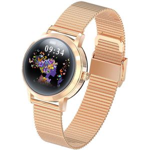 Vrouwen Smart Horloge Waterdicht IP68 Hartslagmeter Fitness Tracker Smartwatch Android Horloge Verbinding Voor Xiaomi Huawei Ios