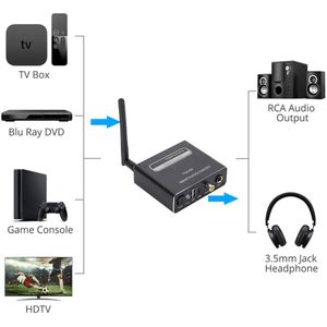 Digitaal Naar Analoog Audio Converter Adapter Bluetooth-Compatibel Dac Board Glasvezel Coaxiale Audio Sound Decoder Vervanging