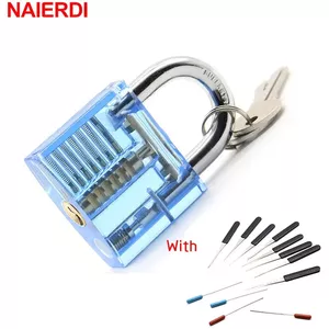 12 in 1 HUK Lock Disassembly Tool, Professional Locksmith Tools Remove Lock Pick Repair Tool