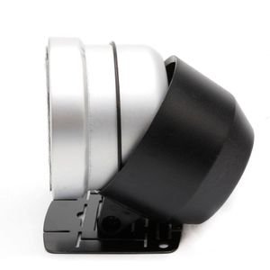 CNSPEED 60MM Temperatuurmeter 20--120 C Water Temp Meter Rood & Wit Verlichting Auto Water met sensor adapter