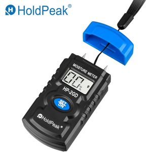 Hout Vocht Meter Led Display Probe Meet Back Light Data Hold Auto Power Voor Hout, Bouwmateriaal, papier/Boom, HP-2GD