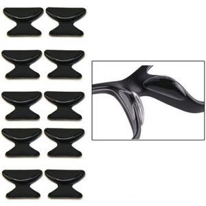 Nuttig 5 Pairs Soft Antislip Siliconen Neus Pad Voor Bril Brillen Sunglass