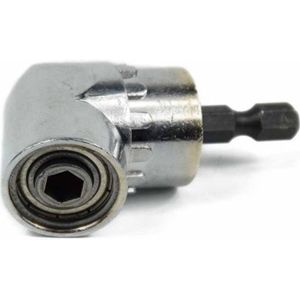 1pcs Elleboog verlengstuk 105 graden draaien elektrische hoek schroevendraaier Schroevendraaier schroevendraaier batch buigen buigen hoofd universele flexibele as