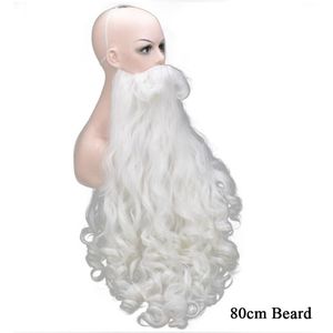 Kerst Kostuums Kerstman Pruik En Baard Synthetisch Haar Korte Santaclaus Xmas Cosplay Pruiken