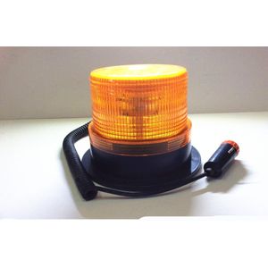 Amber Geel LED Auto Vrachtwagen Waarschuwing blitslicht Strobe noodverlichting Politie lichten Magnetische basis