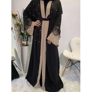 Model Kaftan In Dubai Arabische Kant Ontwerpen Islamitische Turkije Kleding Elegante Indonesië Moslim Abaya