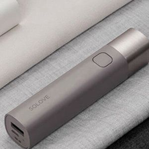 Youpin Solove Zaklamp X3 Usb Type-C Oplaadbare Elektrische Fakkel Helderheid Edc Zaklamp 3000Mah Power Bank Mini Led torch