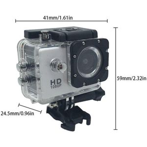 Camera Plastic 30M Waterdicht Go Duiken Pro Sport Mini Dv 1080P Video Camera Fietshelm Auto Cam Dvr outdoor