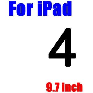 Screen Protector Voor Apple ipad 2 3 4 ipad 2 ipad 3 ipad 4 ipad 5 ipad 6 Tablet Gehard glas Voor ipad mini 4 Beschermende Film Guard