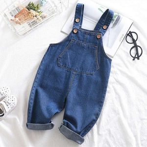 Ienens Kids Baby Kleding Jumper Jongens Meisjes Tuinbroek Baby Playsuit Broek Denim Jeans Overalls Peuter Jumpsuit 2 3 4 5 6 Jaar