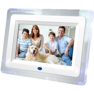FGHGF - Digitale Fotolijst - Wit - 7 Inch - HD LCD Scherm