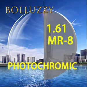 MR-8 1.61 index randloze optische fotochrome HMC recept lenzenvloeistof lenzen speciale ontworpen Korea stijl man en vrouwen