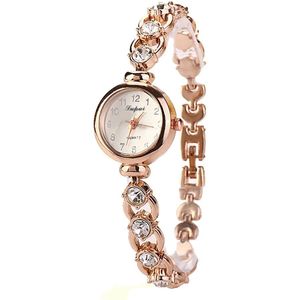 Rose Gold Sliver Horloge Vrouwen Quartz Horloges Dames Top Brand Crystal Luxe Vrouwelijke Polshorloge Meisje Klok