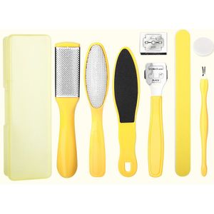 11 In 1 Professionele Voetverzorging Kit Pedicure Gereedschap Set Rvs Voetrasp Voet Dode Huid Remover Schoon Teennagel care Kit