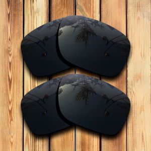 100% Precies Gesneden Gepolariseerde Vervanging Lenzen Voor RB4165-54mm Zonnebril Effen Zwarte Kleur-Keuzes