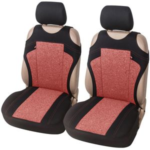 4 Stuks Universele Auto Stoelhoezen-Front Stoelhoezen Kationische Stof Mesh Spons Interieur Accessoires T Shirt -voor Auto/Van