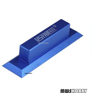 Ustar 91597BL Speciale Metalen Sander voor Model Schuurmachine Papier Houder Hobby Afwerking Gereedschap Accessoire DIY