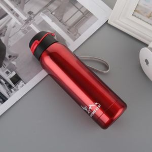 450 ML Fiets Water Bottle Outdoor Sport Draagbare Fiets Ketel Water Fles Rvs Mountain Fietsen Fles