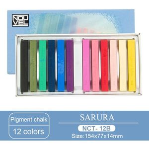 Sakura Krijt Nct-12/24/48 Kleur Set Professionele Schilderen Kleur Pigmenten, zijdeachtig En Delicate Kleuren Rijke En Om Kleur
