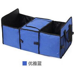 Chiziyo Kofferbak Opbergtas Oxford Doek Vouwen Vrachtwagen Opbergdoos Kofferbak Tidy Bag Organizer Storage Box Met Koeler tas