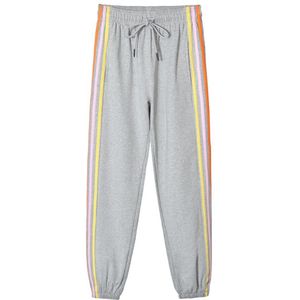 Katoen Joggingbroek Vrouwen Rainbow Side Strepen Joggers Vrouwen Sport Broek Jogging Sport Running Joggings Leisure Broek X2059