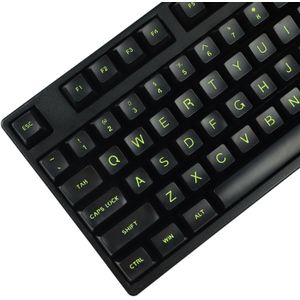 Sa 112 Keycap Double Shot Non Schijnen Door Dikke Abs Bal Vorm Ansi Iso Keyset Voor Mx Mechanische Toetsenbord 61 87 Tkl 104 Laptop