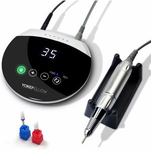 35000Rpm Elektrische Manicure Boor 3/32 &#39;&#39;Magnetische Boor Houden Touch Schakelaar Mini Nail Boor Machine E-Bestand voor Acryl Nail Gel