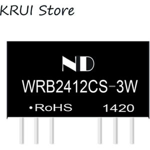 Dc-dc step-down module 24 v naar 12 v 3 w WRB2412CS-3W geïsoleerde buck converter lage rimpel nominaal Vermogen