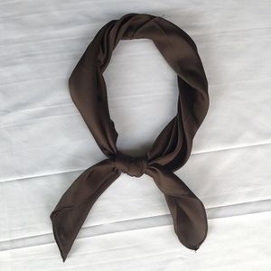 Mini Sjaal Zwart Vierkant Voor Mannen En Vrouwen Custom Made Monochrome Mini Vierkante