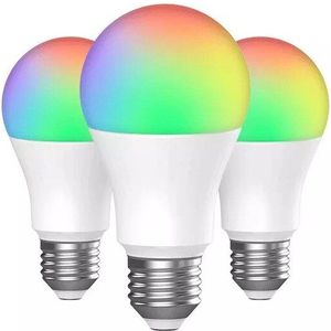 3Pcs Inncap Smart Led Lamp Kleurrijke E27 Dimbare Lampada Timer Nachtlampje Lamp Voor Smart App Afstandsbediening