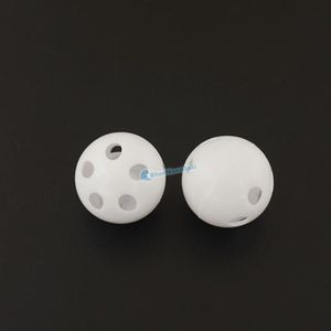 20/50 Pcs/Lot 24mm 38mm Plastic Speelgoed Rammelaar Bal lWhite Reparatie Vervangen Huisdier Baby Speelgoed Lawaaimaker Insert Piepend ronde