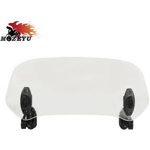 Voor Kawasaki Versys 650 Lt/Versys650ABS Motorfiets Verstelbare Windschermen Extension Voorruit Spoiler Wind Deflector Bescherming