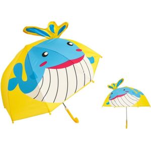 Kinderen Mooie Cartoon Paraplu voor Kids Meisje Parasol Paraplu Baby Olifant Kleurrijke Paraplu Regenachtige dagen Kostbare
