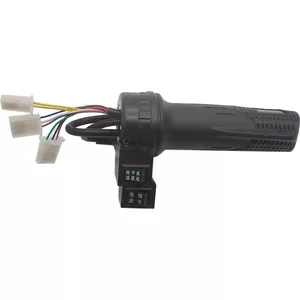 E-bike Gashendel Links/rechts – Duimgas Met 3 Versnellingen, 48V, Met Batterij-indicator, Compatibel Met 22,2 Mm Stuur