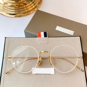 York Thom Retro Ronde Brilmontuur Mannen Vrouwen Optische Brillen Recept Klassieke Vintage Reading Brillen TBX915
