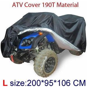 Universele Grootte M XXXL Quad Atv Cover Onderdelen Voertuig Tractor Motorfiets Autohoezen Waterdicht Slip Stofdicht Uv