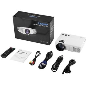 Q5 Led Projector 800*480 Pixel 1200LM Mini Home Theater Video Projector Home Cinema Tv Laptops Smartphones
