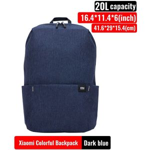 Originele Xiaomi Mi Rugzak 7L/10L/20L Urban Leisure Borst Kleurrijke Rugzakken Sport Waterdichte Tas Unisex