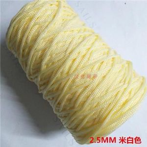 250 m/stks Dia.2.5mm 500g Polypropyleen touw hangmat DIY touw geschenkdoos draagbare rugzak hollow tentoonstelling tag badge lanyard