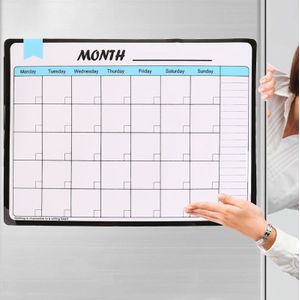 Maandelijkse Planner Zachte Magnetische Whiteboard Magneten Tekening Bericht Memo Pad T3LB