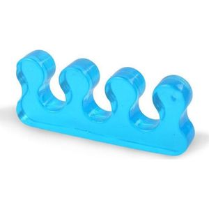 2 Stuks Pack Zachte Siliconen Toe Scheiden Gel Separator Flexibele Vinger Spacer Silicone Soft Form Voor Manicure Pedicure Nail Tool