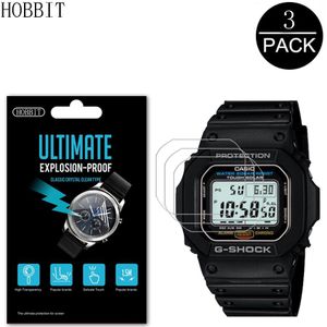 3 Pack Nano Explosieveilige Screen Protector Voor Casio G-SHOCK G-5600E GW-M5610B GW-S5600 Hd Anti-Shock Smartwatch Lcd guard Film